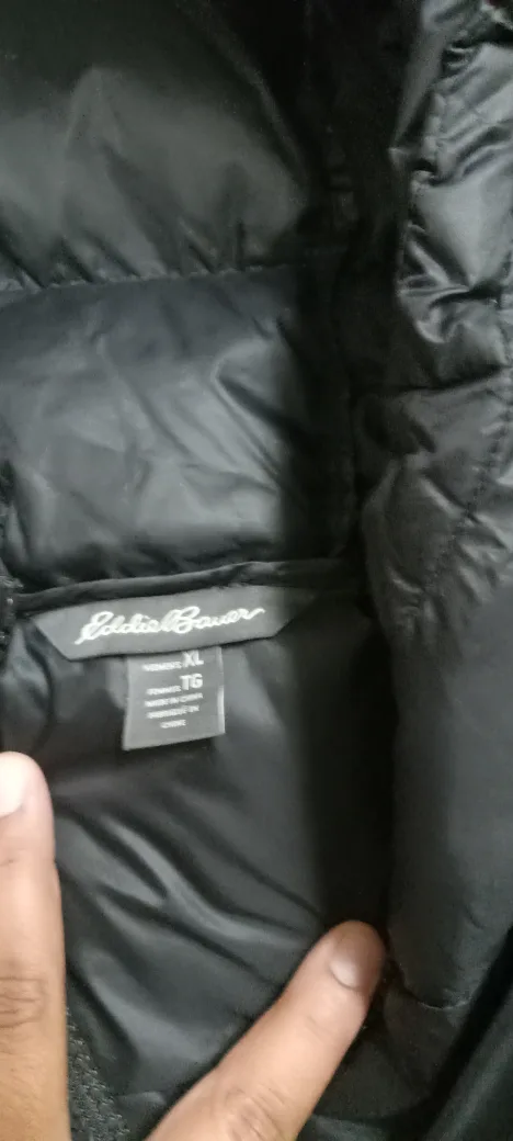 Eddie Bauer EB550 Black Down Puffer Jacket image indicator(6)