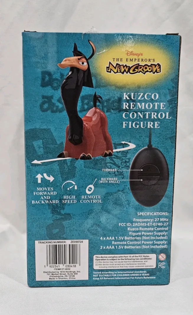 Disney Emperor's New Groove Kuzco Remote Control Figure image indicator(2)