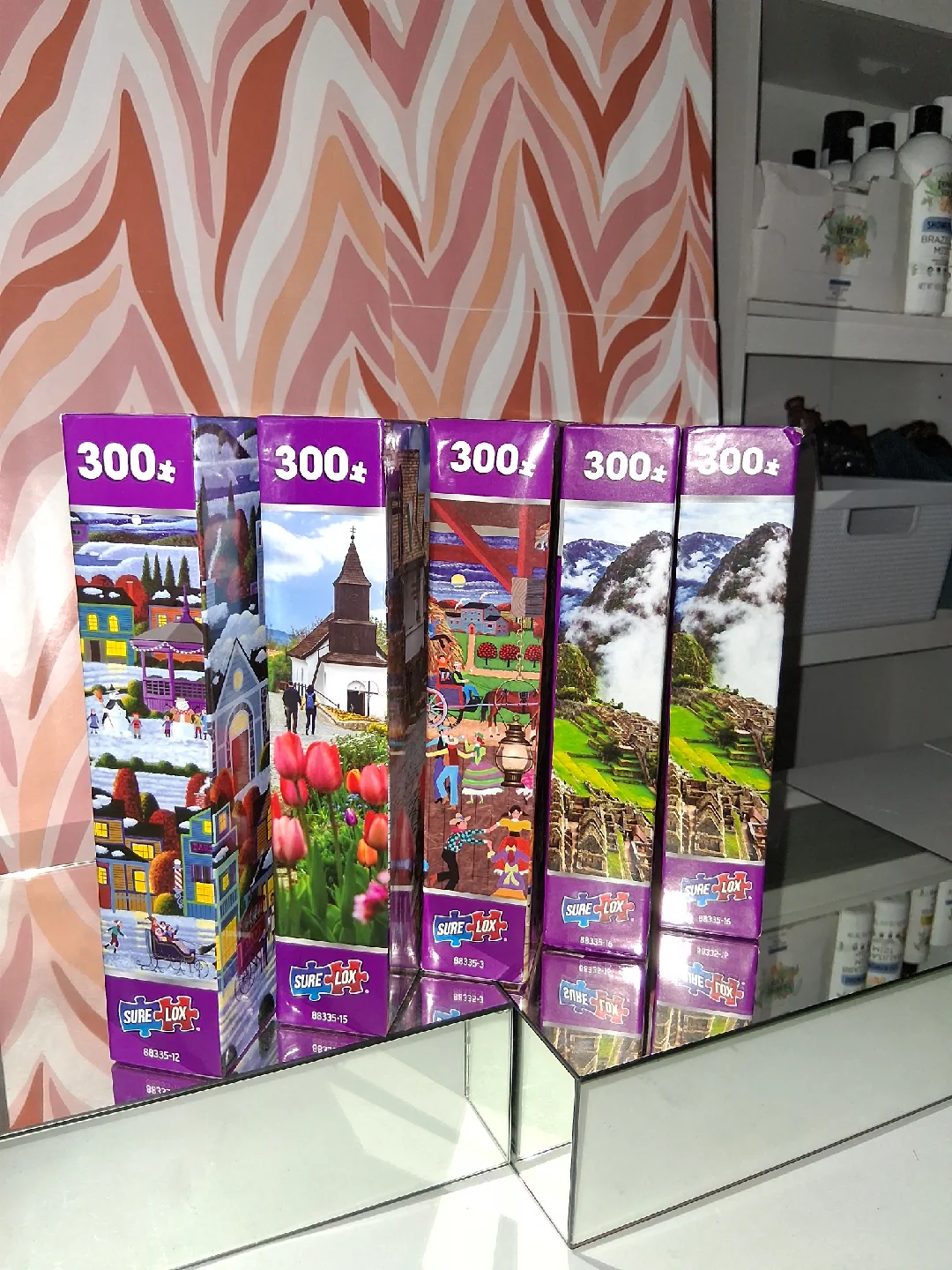 Sure-Lox 300 Piece Puzzles - Set of 5 thumbnail