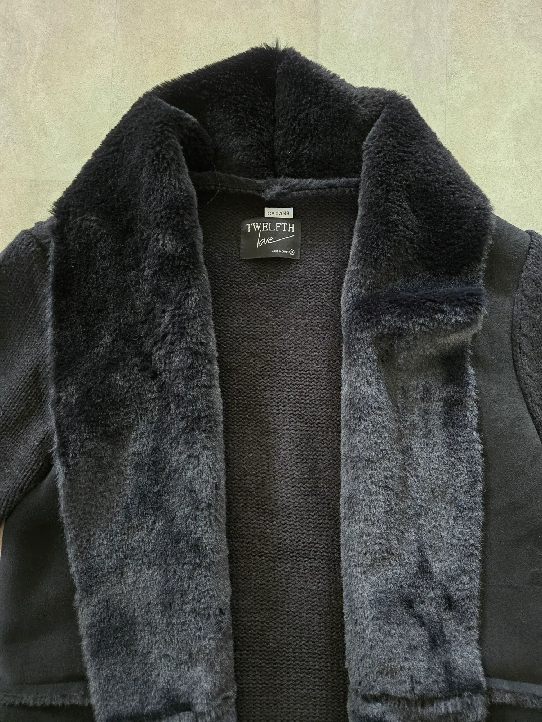 🥕Twelfth Love Black Cardigan - Size S image indicator(4)