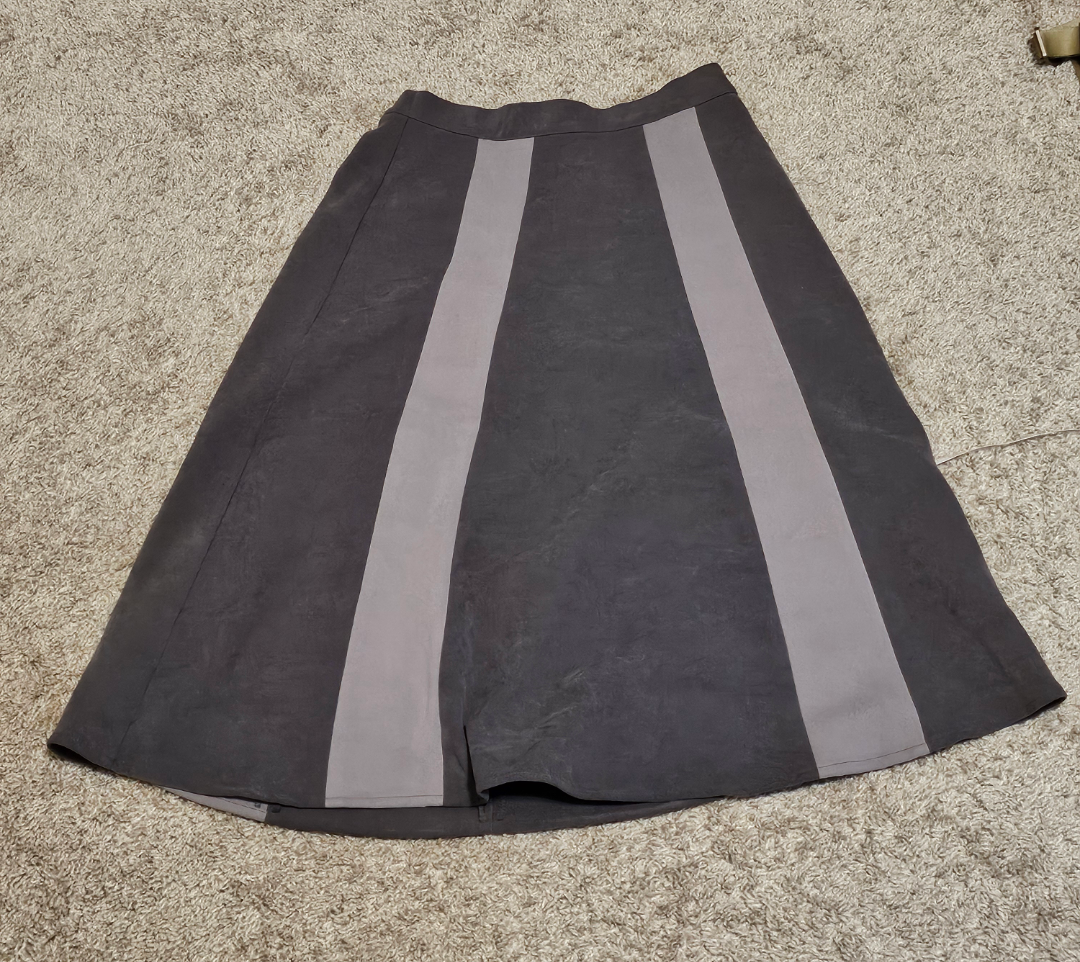 Japan Grey A-Line Skirt