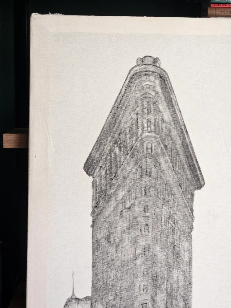 Classic Flatiron Building Drawing image indicator(2)