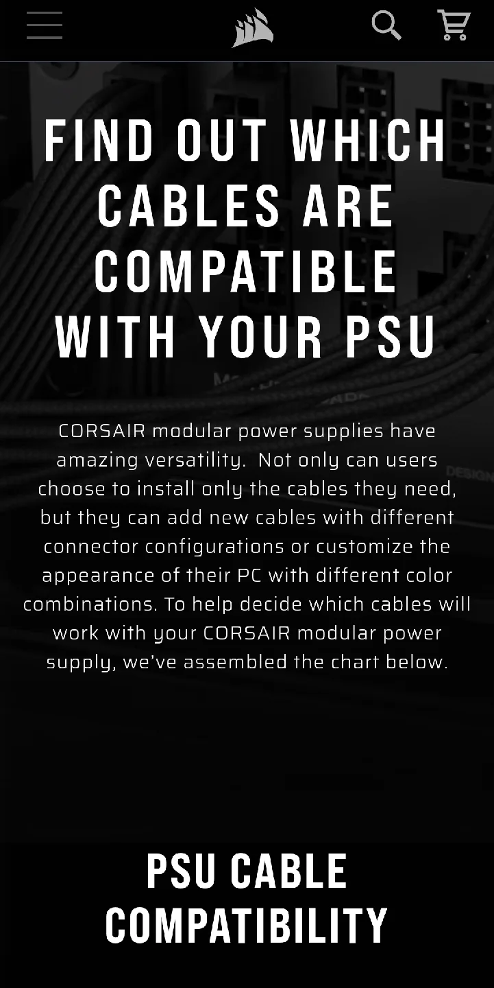 Corsair Pro PSU Cable Kit - Premium Sleeved Cables image indicator(5)