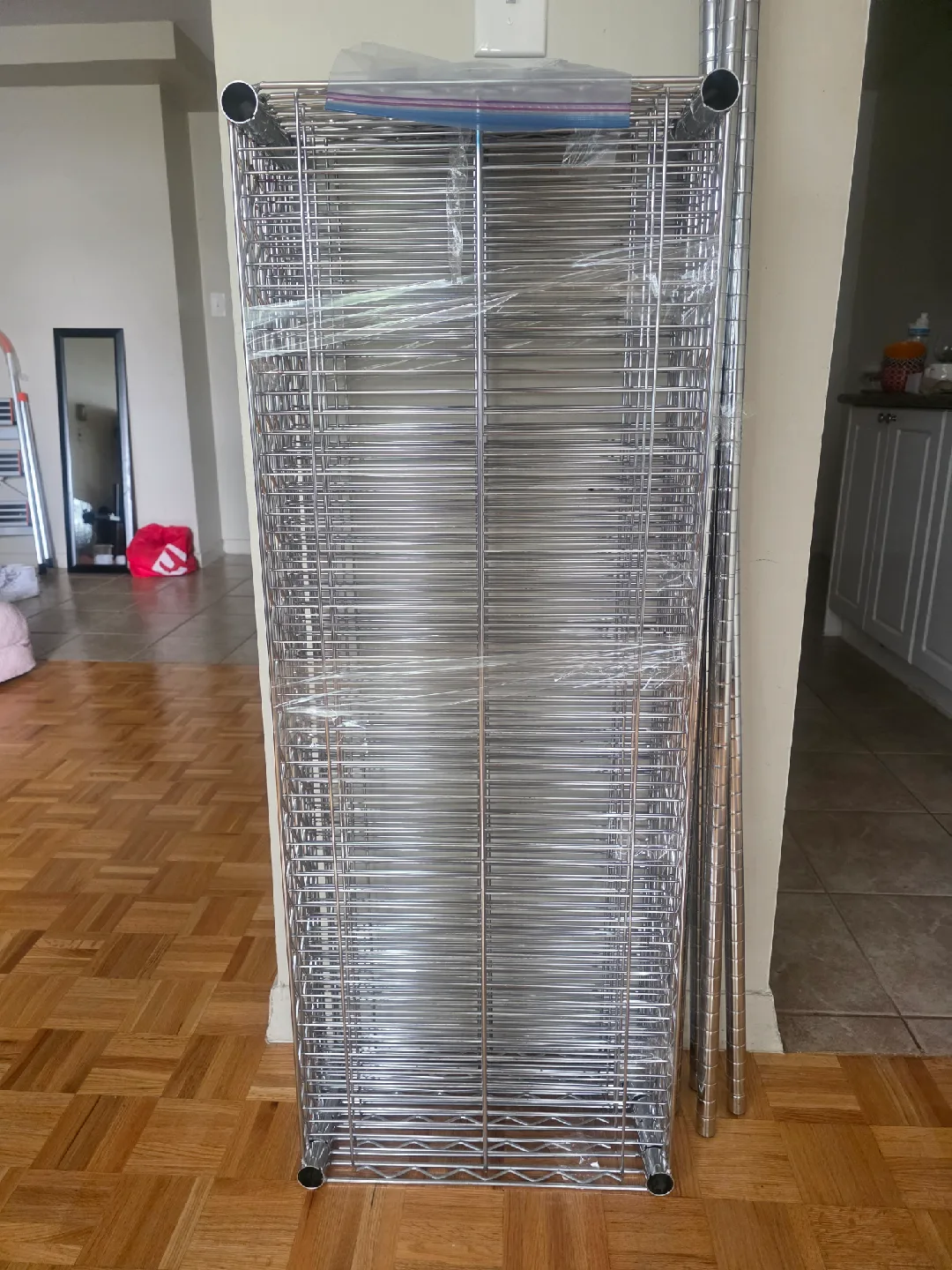 Chrome Wire Shelving Rack image indicator(2)