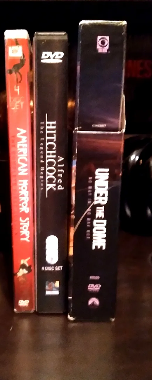 HORROR/ THRILLER TV SERIES DVD LOT - AHS, KING, HITCHCOCK image indicator(2)