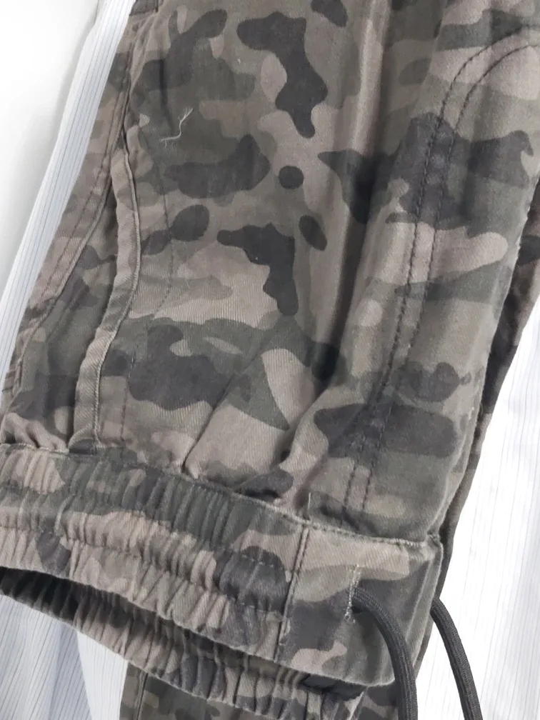 Camo Print Jogger Pants thumbnail