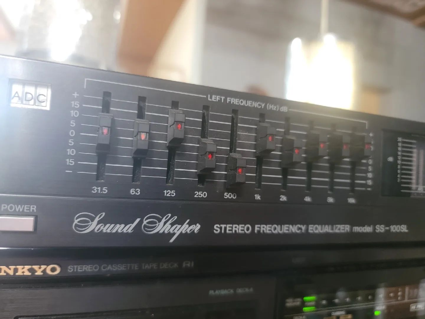 ADC Sound Shaper SS-100SL Stereo Frequency Equalizer thumbnail