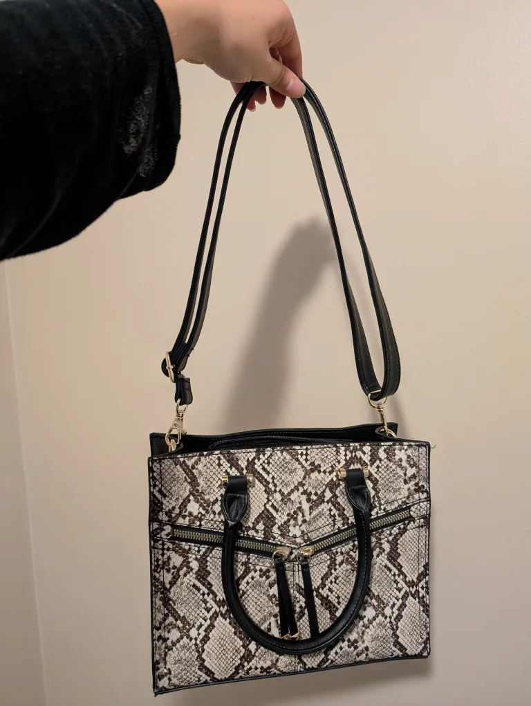 Call It Spring Snakeskin Print Purse image indicator(2)