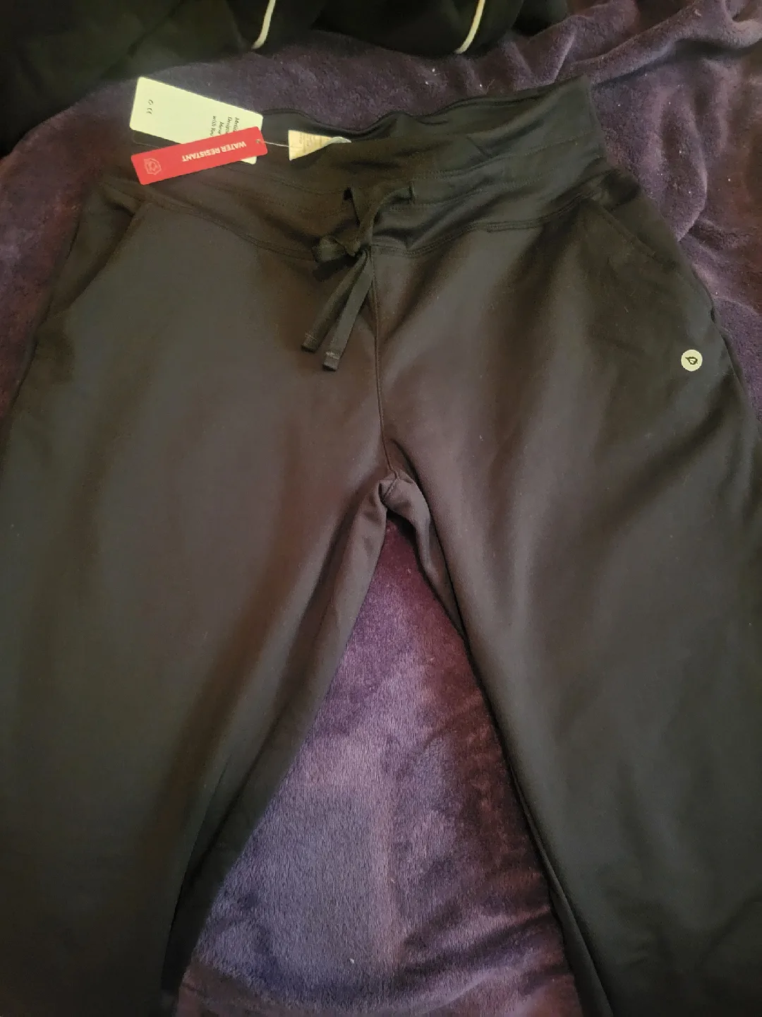Baleaf Black Joggers - Size M thumbnail