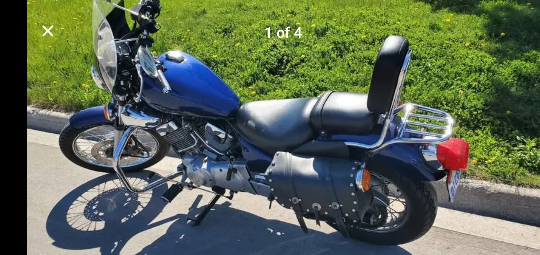 motorcycle Yamaha v Star 250 13K km image indicator(2)