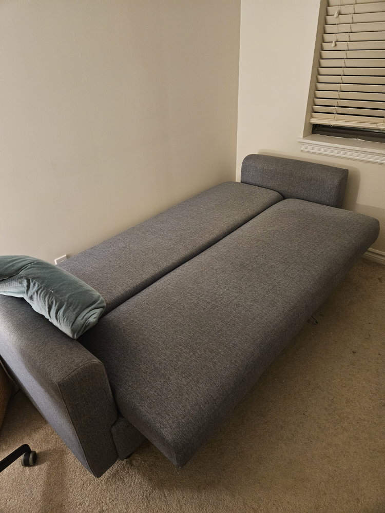 Grey Sofa Bed - photo 2