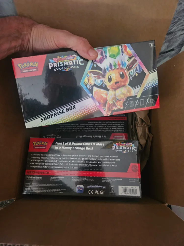Prismatic evolutions Surprise Boxs Or Packs!! thumbnail