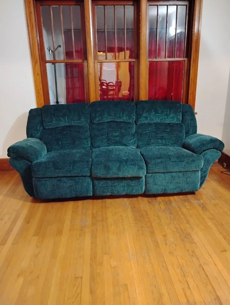 Reclining Loveseat - Teal Green image indicator(5)