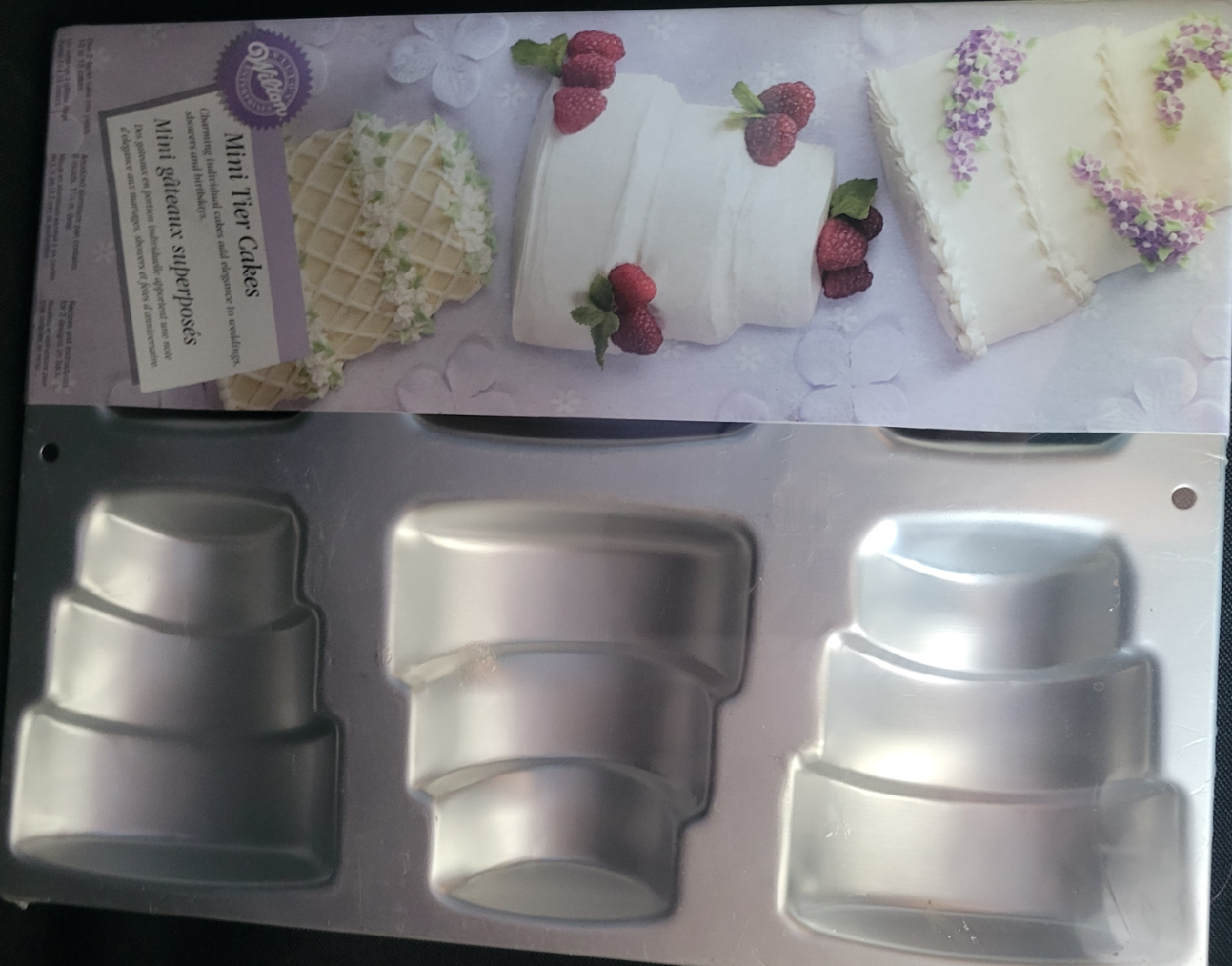 Wilton Mini Tier Cakes Pan - photo 2