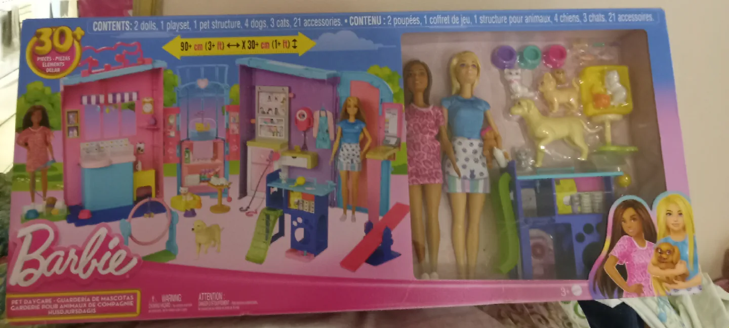 Barbie Pet Daycare Playset - New in Box thumbnail