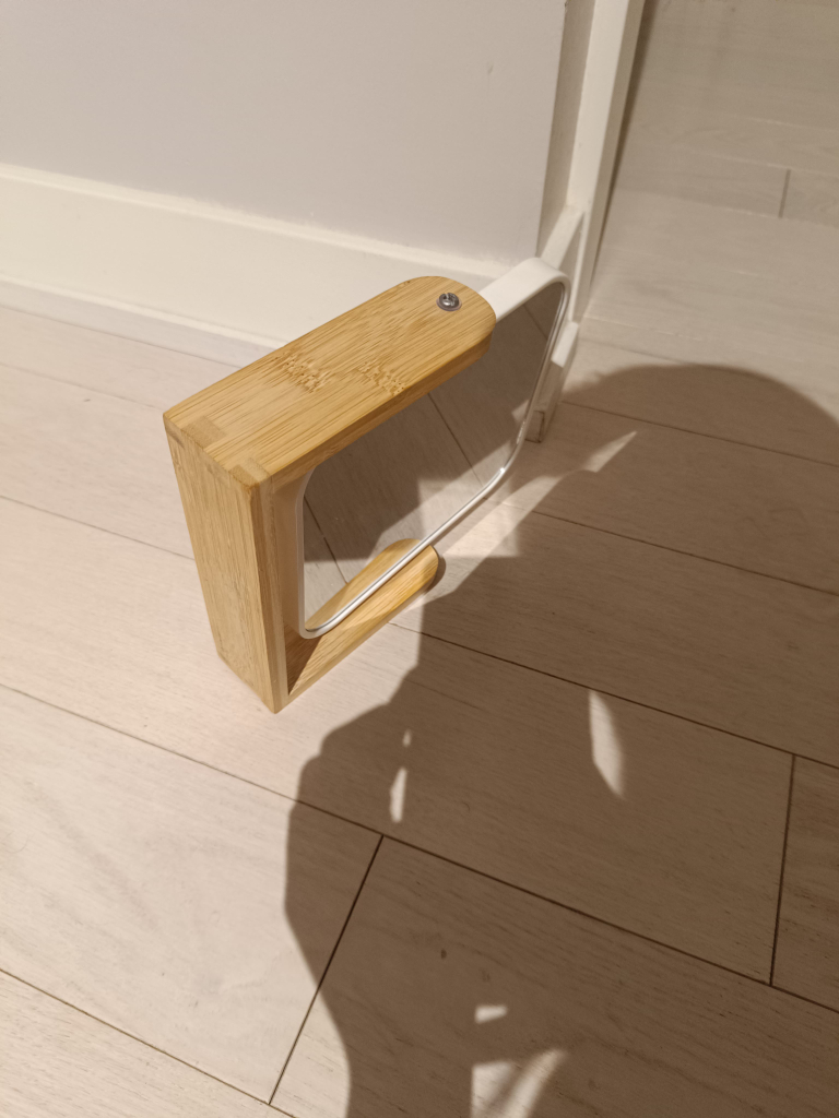 Small Mirror with Bamboo Frame - photo 4