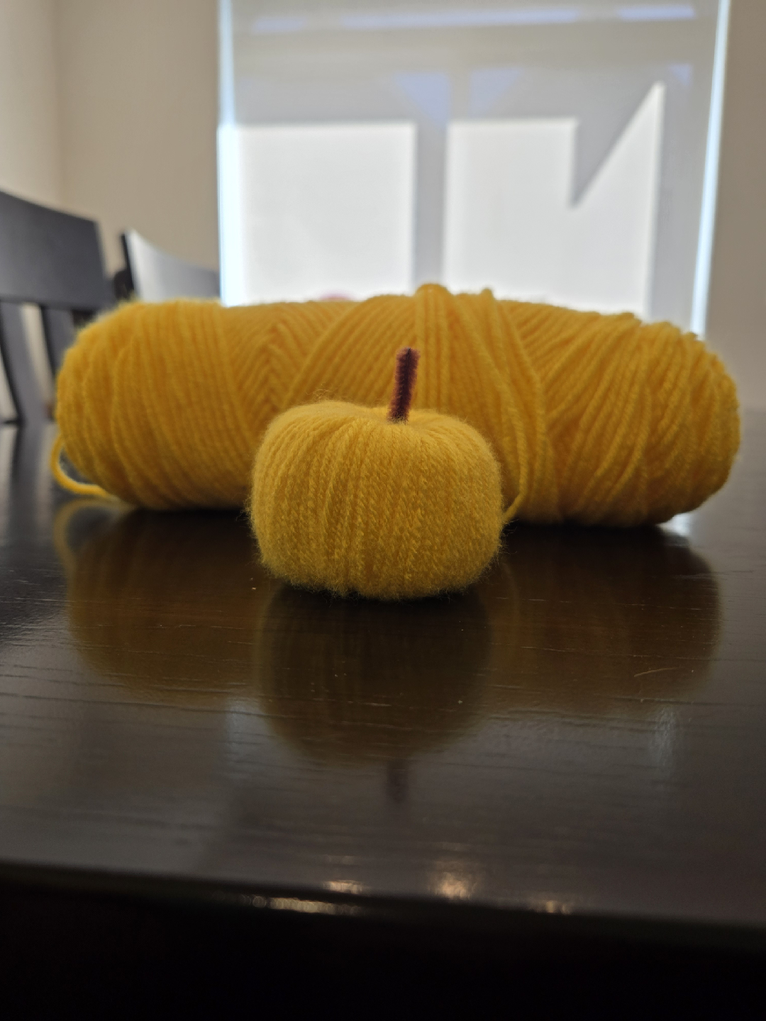 Handmade Yarn Pumpkins - Fall Decor - photo 4