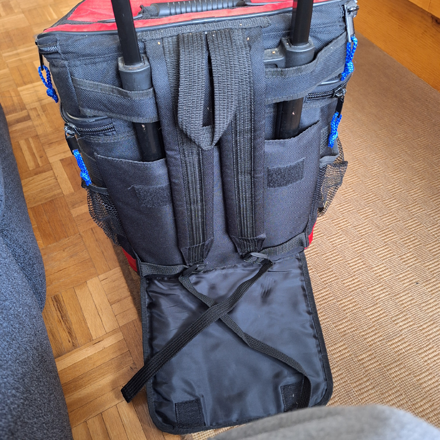 Red & Black Wheeled Insulated Cooler Bag - photo 5