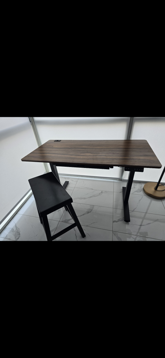 Adjustable Standing Desk and stool