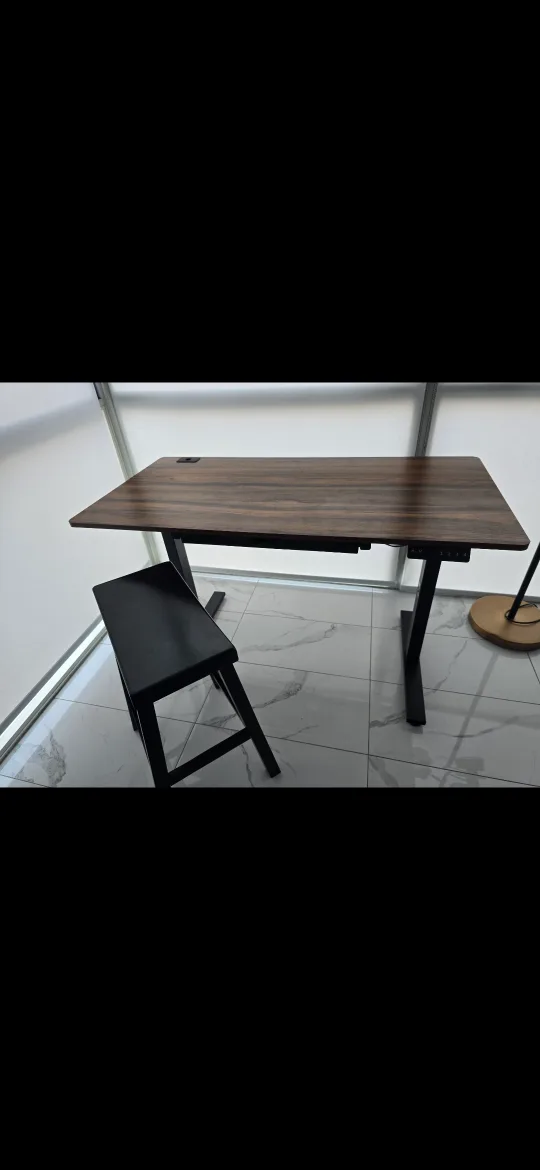 Adjustable Standing Desk and stool thumbnail