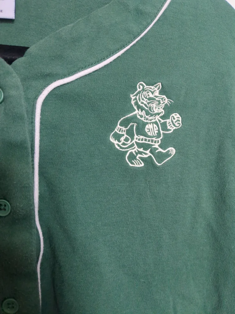 Empyre Baseball Style Green Crop Top image indicator(4)