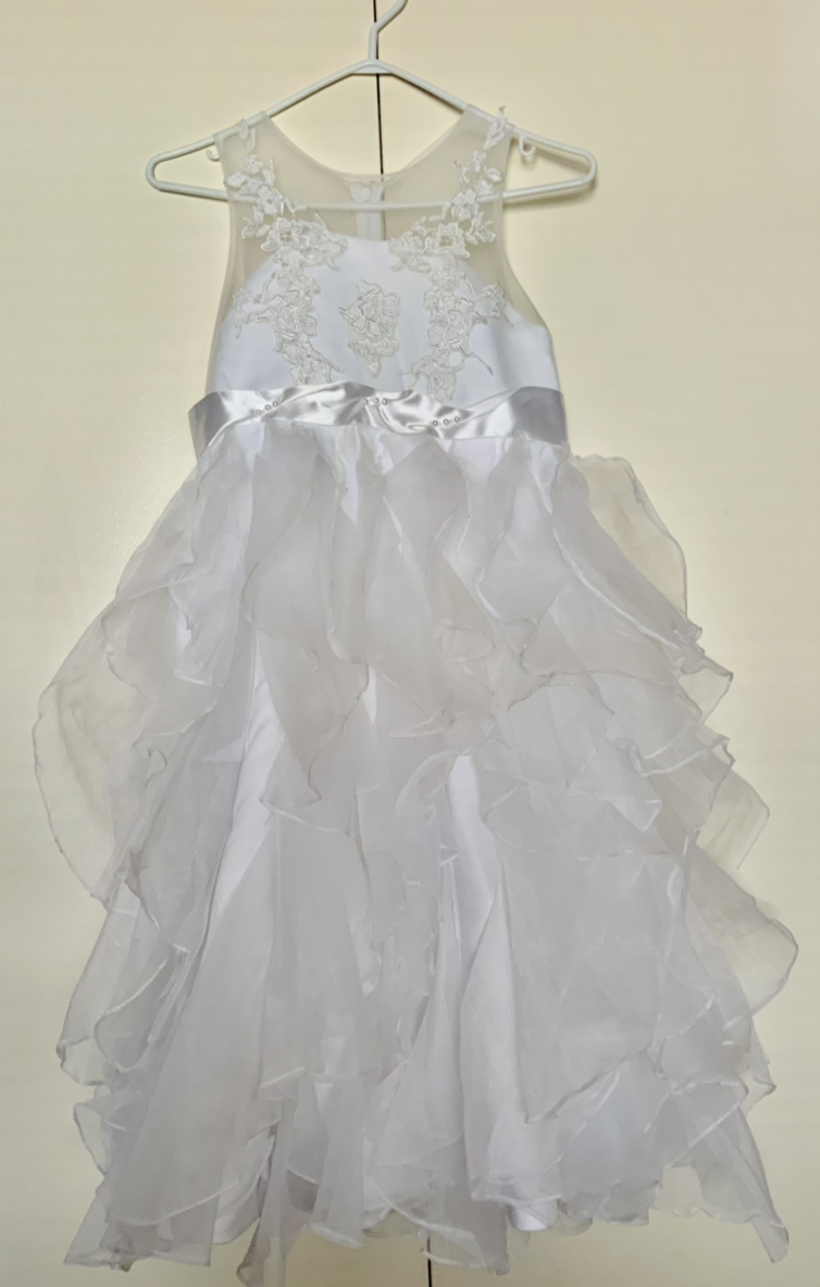 Kids gown white for 1st communion - photo 2
