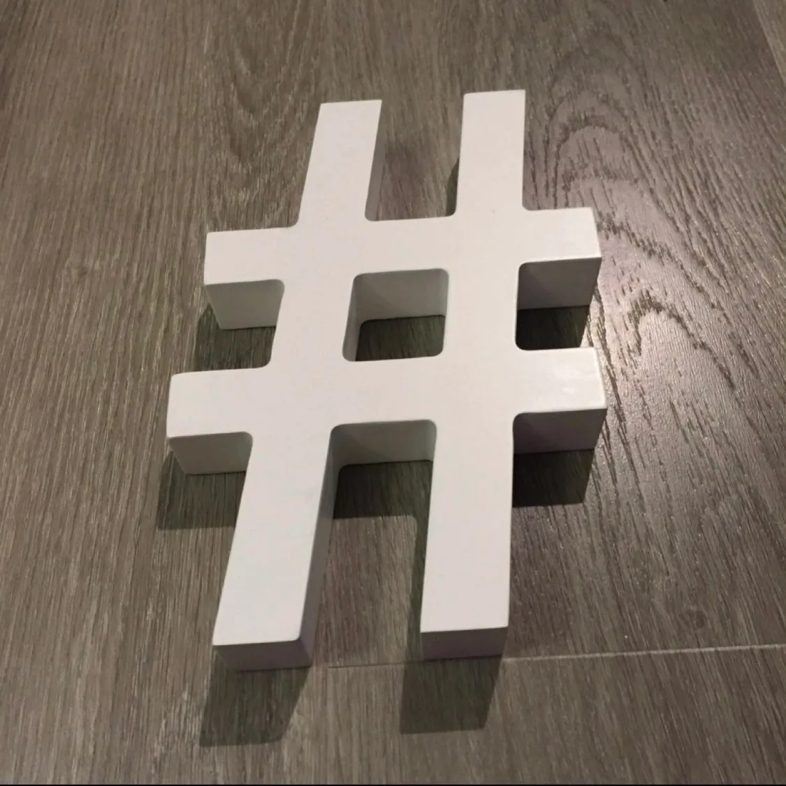 Hashtag # display image indicator(3)