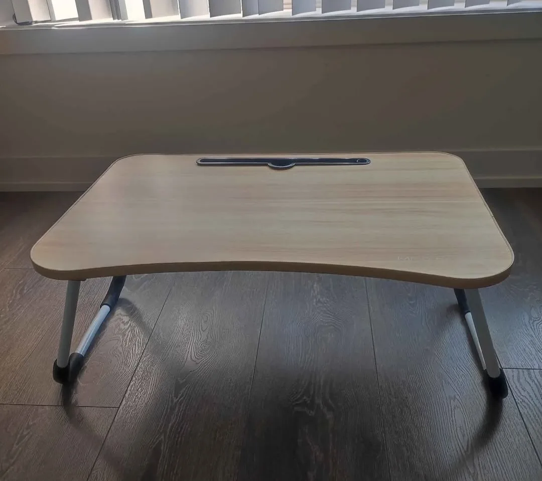 Adjustable Foldable Laptop Bed Desk Table image indicator(2)