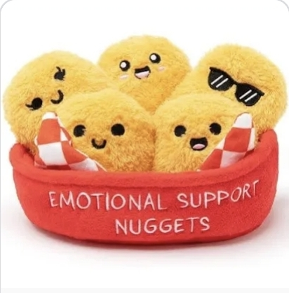 New Emotional Support Chicken Nuggets Plush