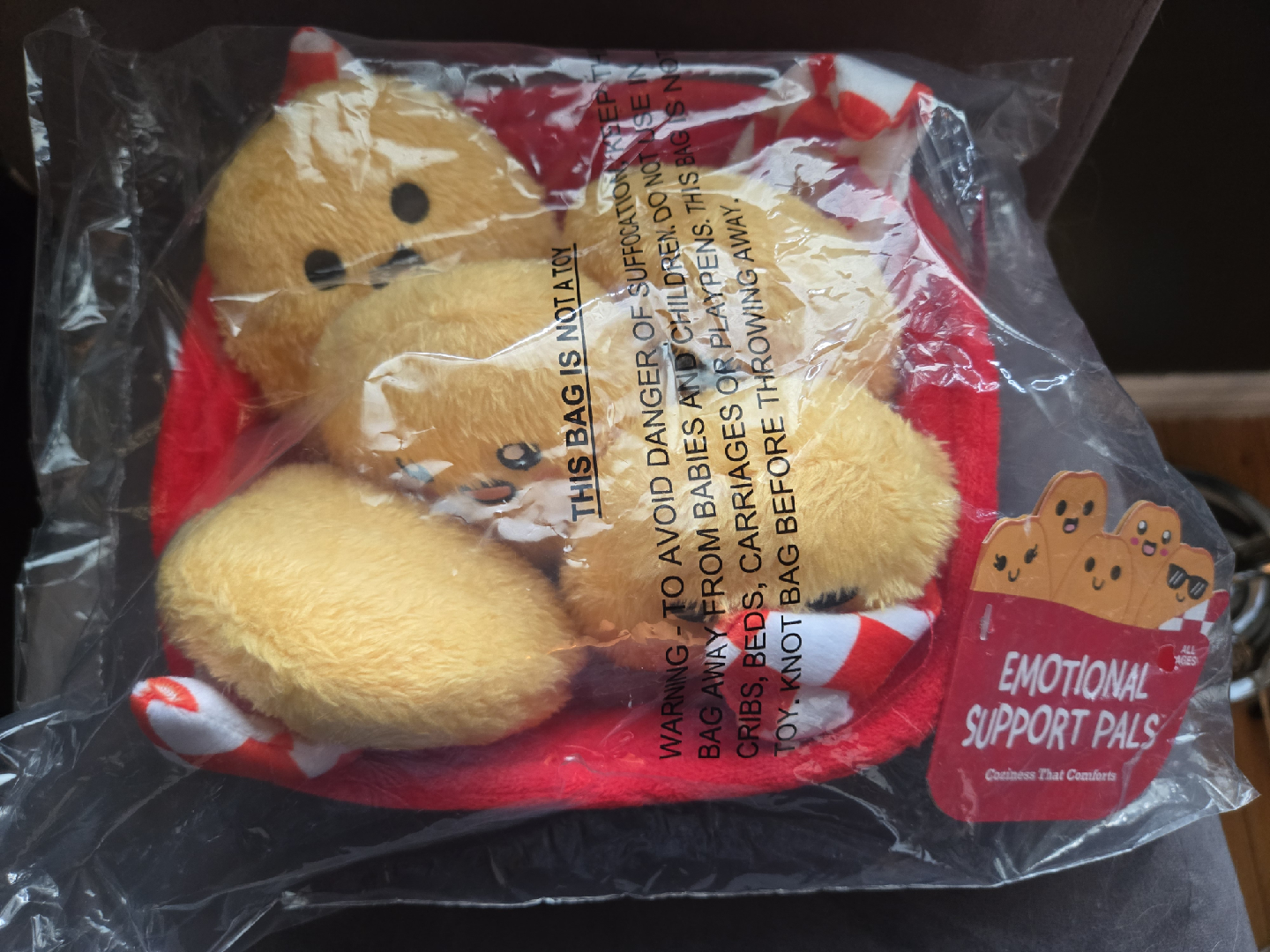 New Emotional Support Chicken Nuggets Plush - photo 2