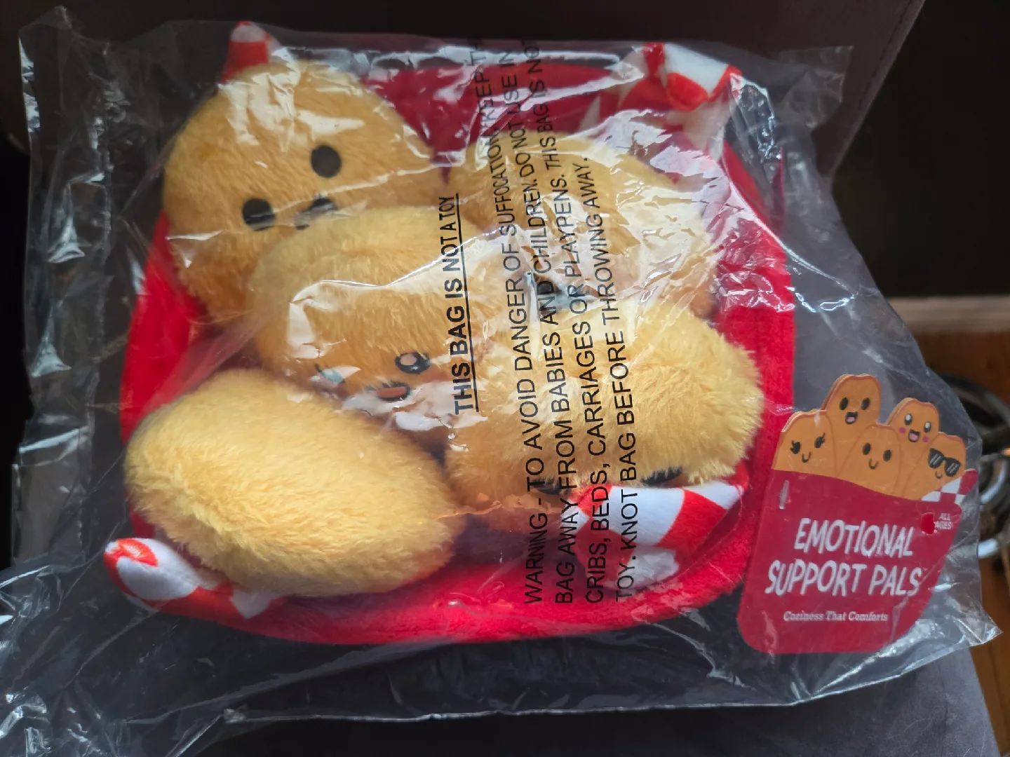 New Emotional Support Chicken Nuggets Plush image indicator(2)