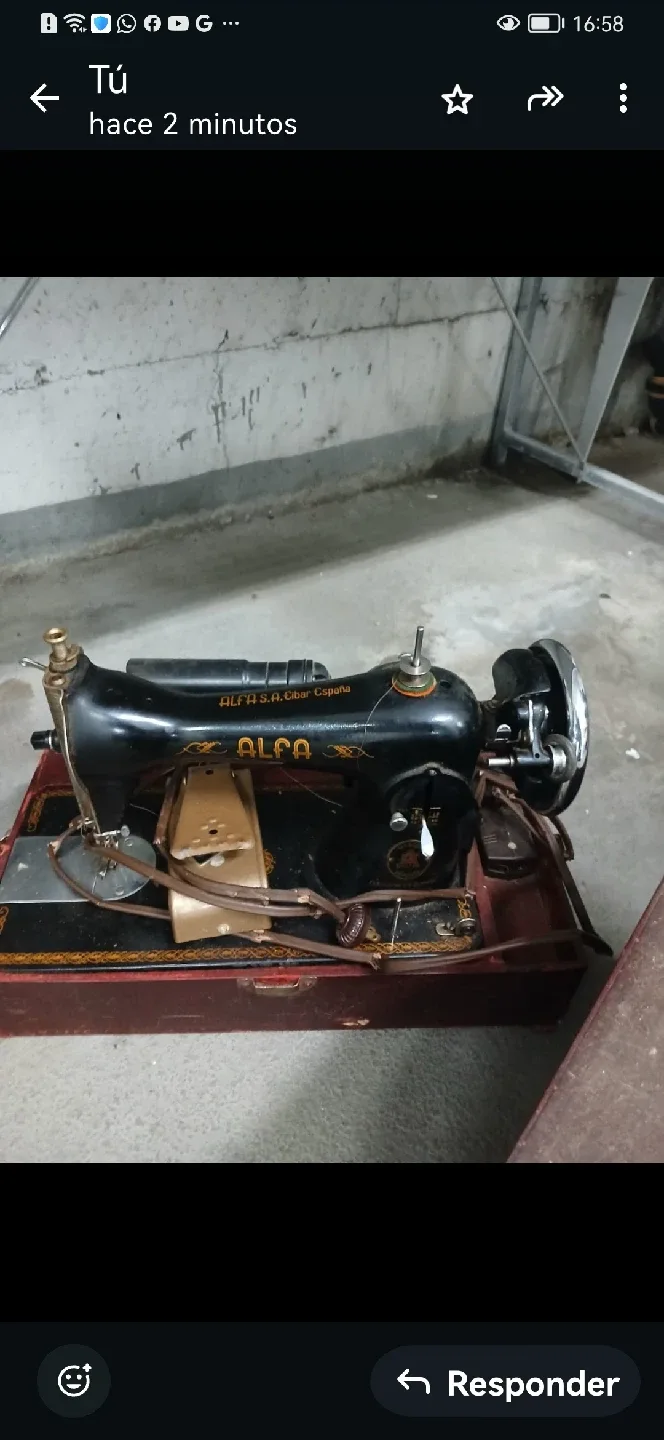 Vintage Alfa Sewing Machine thumbnail