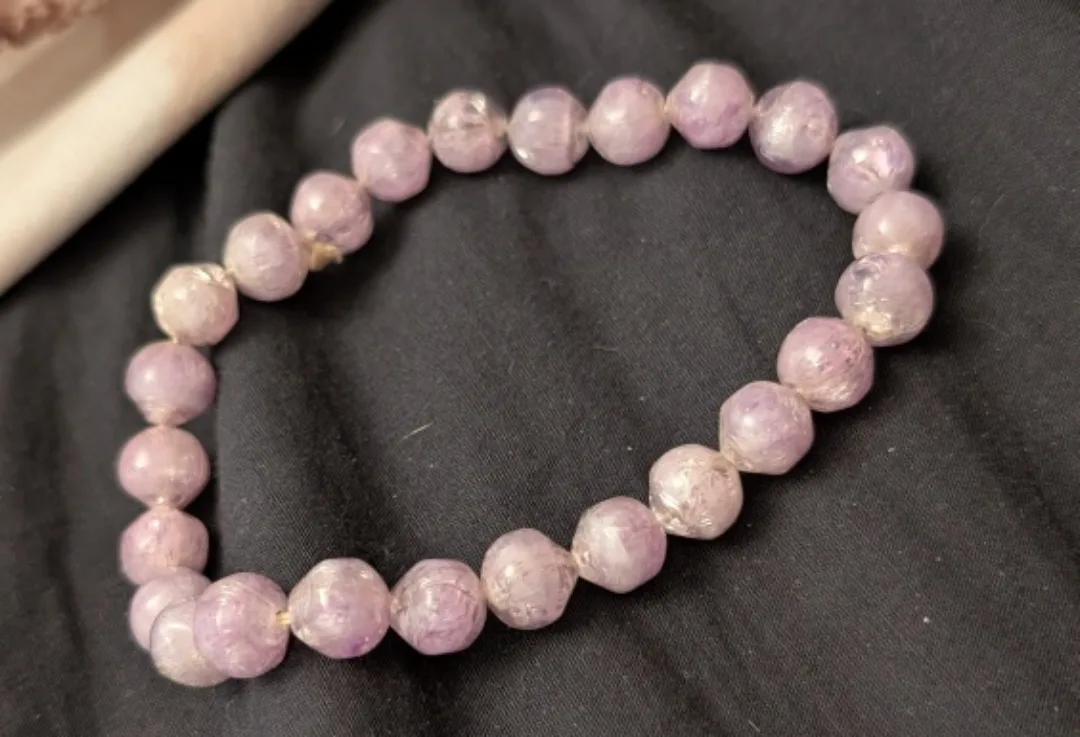 Amethyst Beaded Bracelet thumbnail
