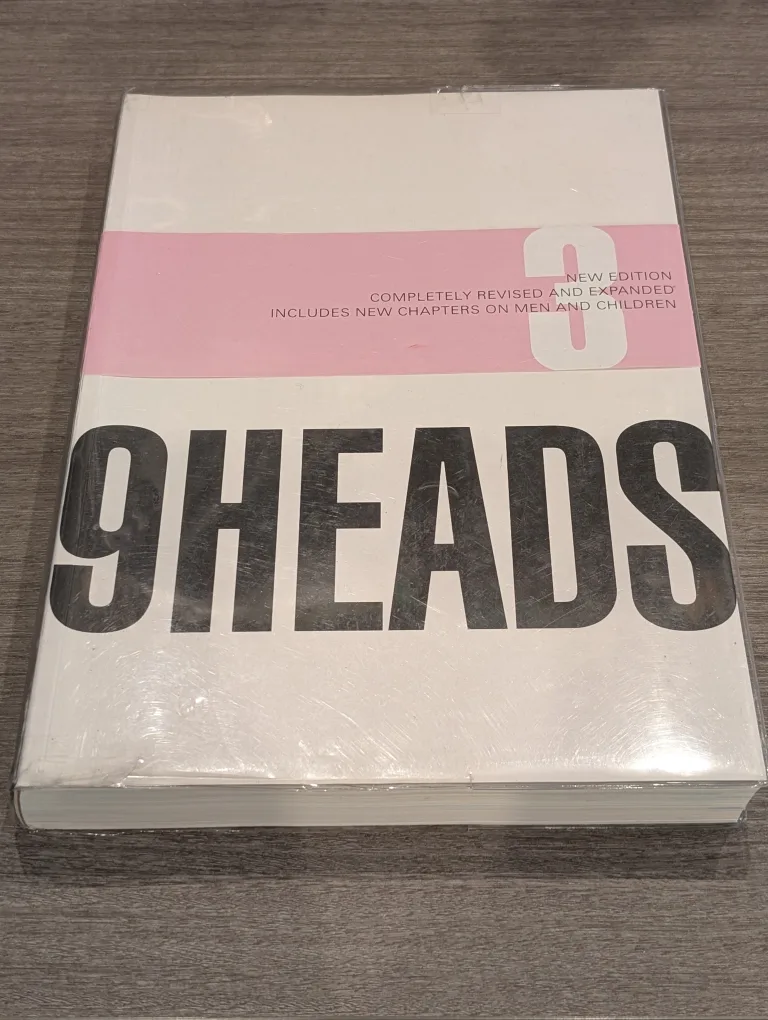 9 Heads: A Guide to Drawing Fashion by Nancy Riegelman thumbnail