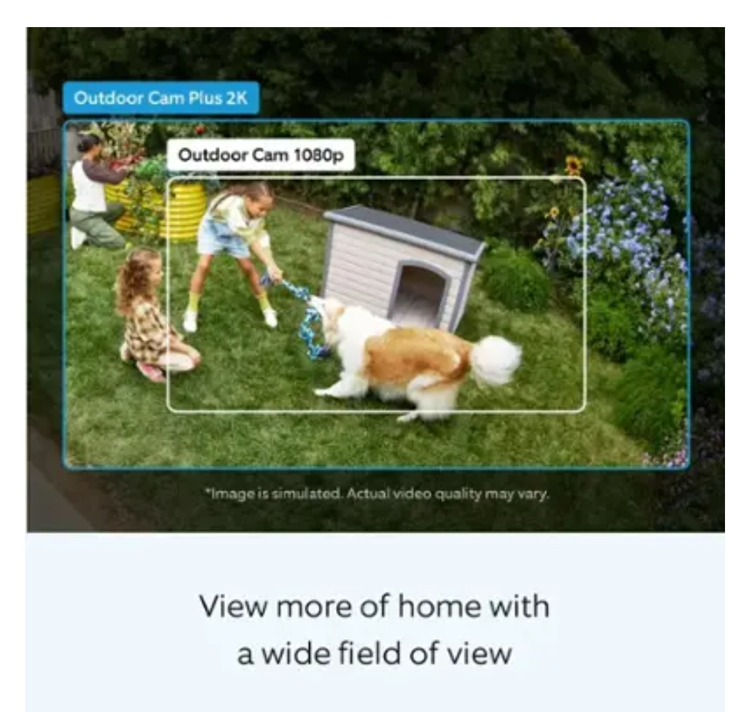 Ring Outdoor Cam Plus 2K Security Camera - photo 3