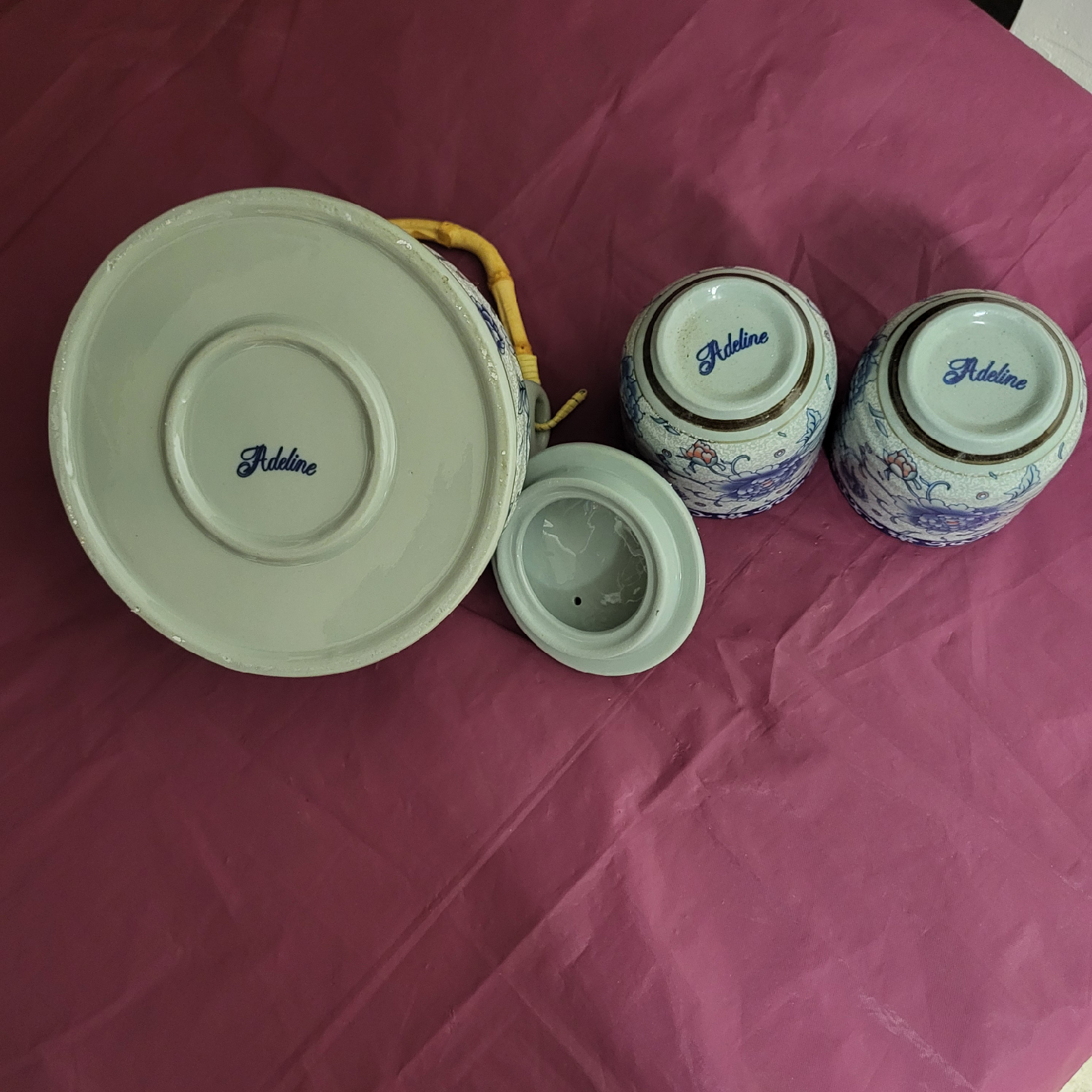 Adeline Tea Set with Teapot and Cups - photo 4