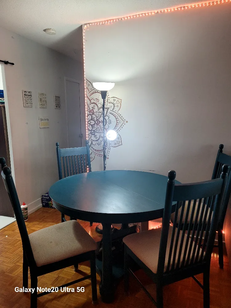 Dining Table with Four Chairs - Blue image indicator(5)