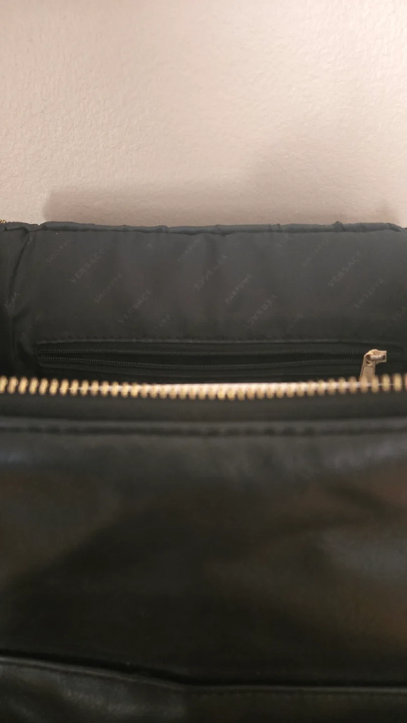 Versace Black Leather Backpack image indicator(5)