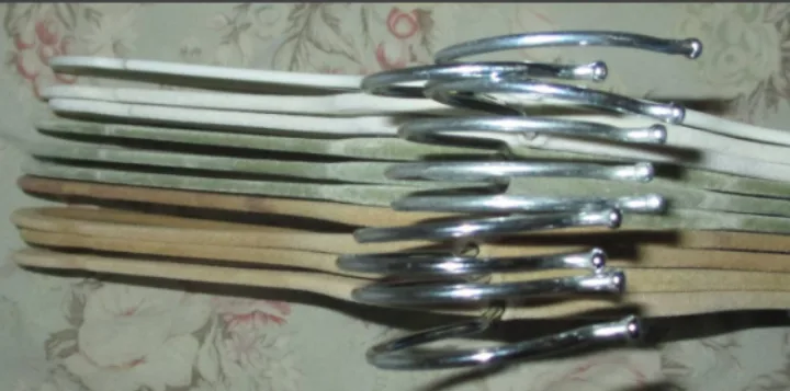 10 Velvet Clothes Hangers (multicolored) 🥕 image indicator(2)