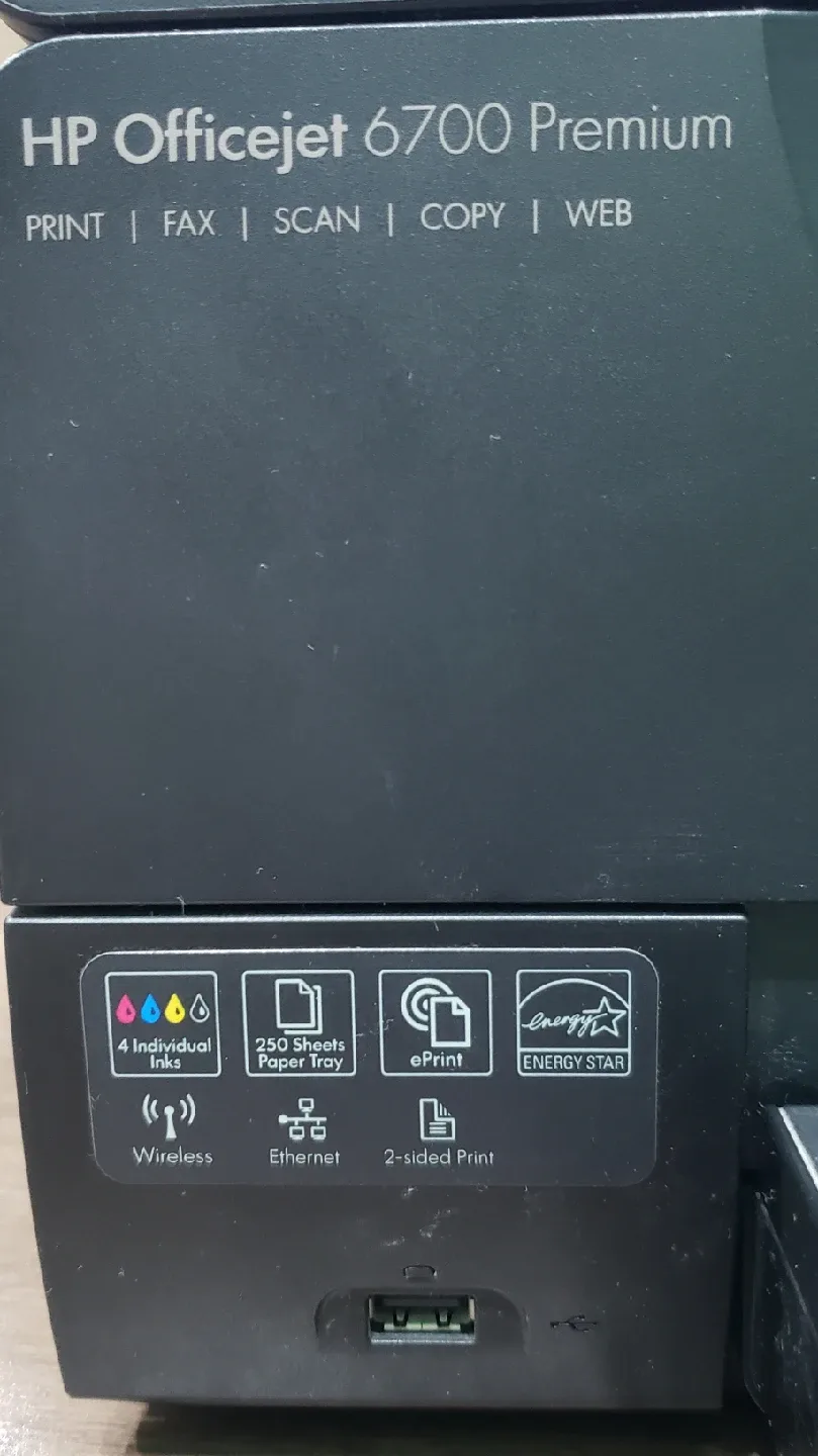 HP Officejet 6700 Premium Printer image indicator(2)