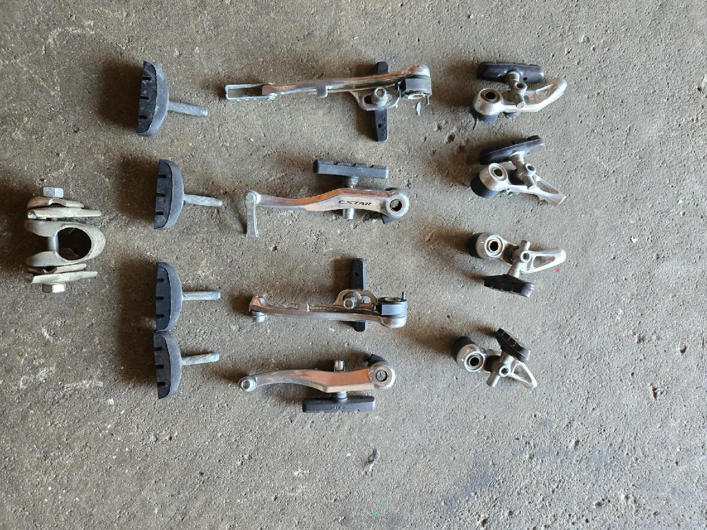 C.STAR Bicycle Brake Calipers & Pads image indicator(3)