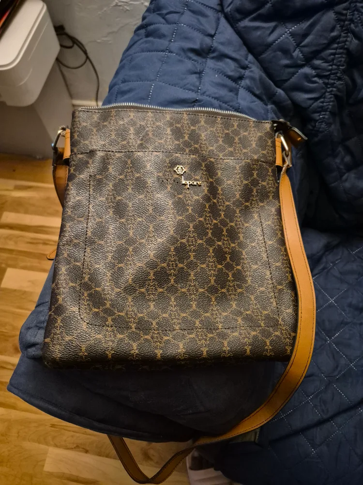 L.L. Parc Brown Patterned Crossbody Bag thumbnail