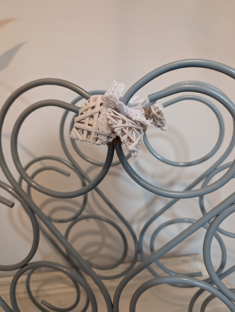 Grey Metal Wine Rack - photo 5