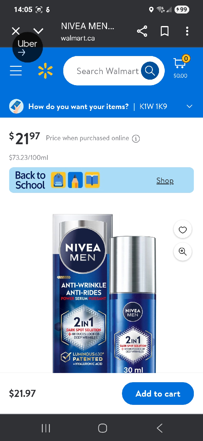 Nivea Men Anti-Wrinkle Power Serum 30ml - photo 3