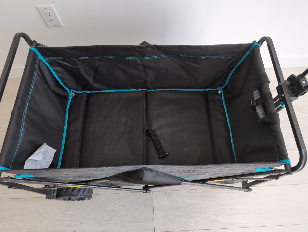 Folding Wagon Cart - Gray & Black - photo 3