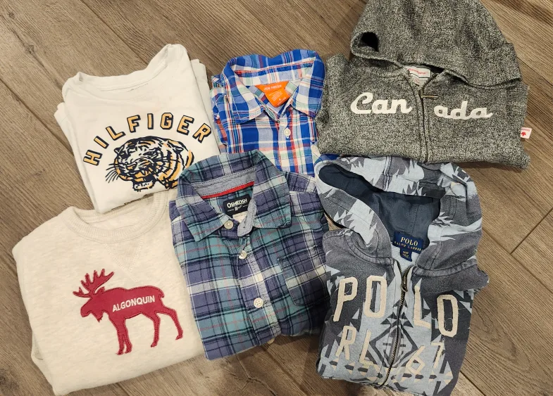 Boys Clothes Bundle: Tommy Hilfiger, OshKosh, Polo, size 5/6 thumbnail