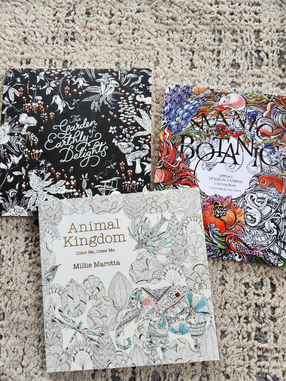 Adult Nature Themed Colouring Books - Various Titles