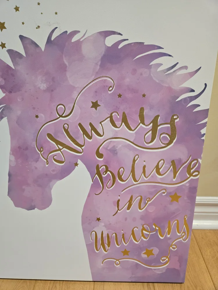 Unicorn Canvas Wall Art image indicator(2)