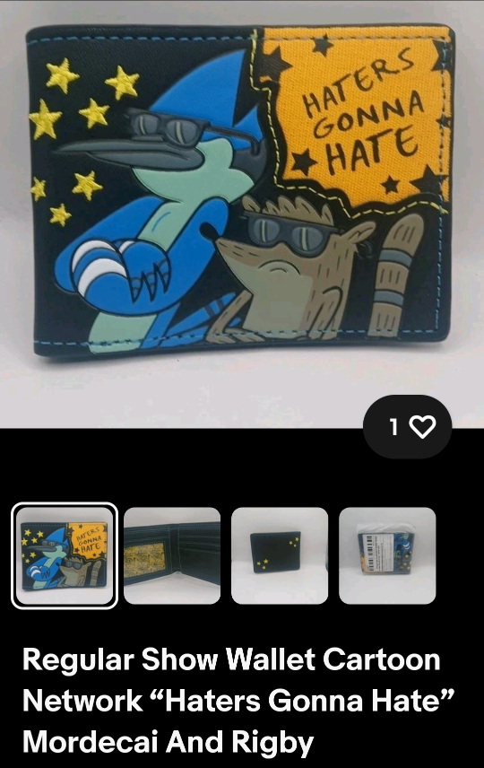 Regular Show Wallet - Mordecai and Rigby