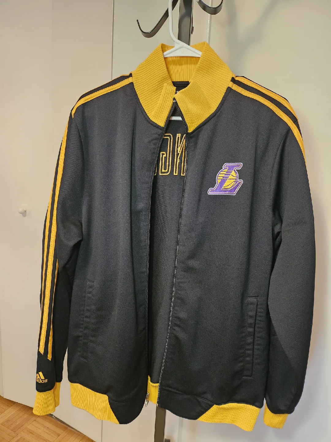 Adidas Lakers Track Jacket - Medium thumbnail